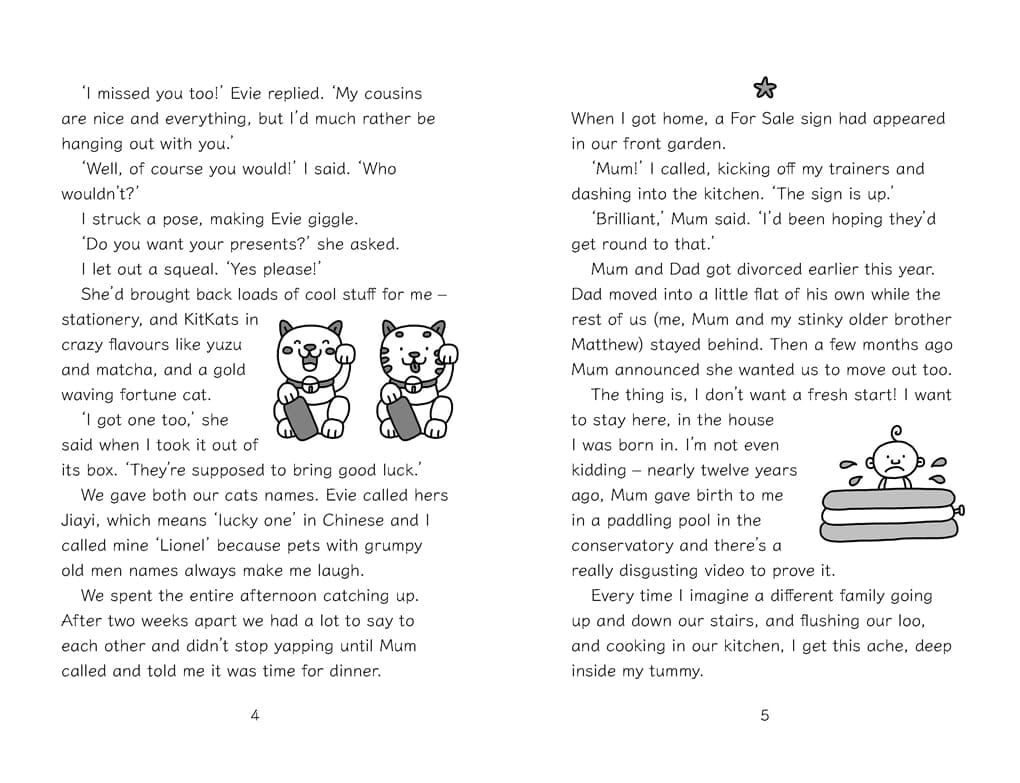 Bigg School Series By Lisa Williamson Illustrated 5 Books Collection Set - Ages 9-12 - E-B00k