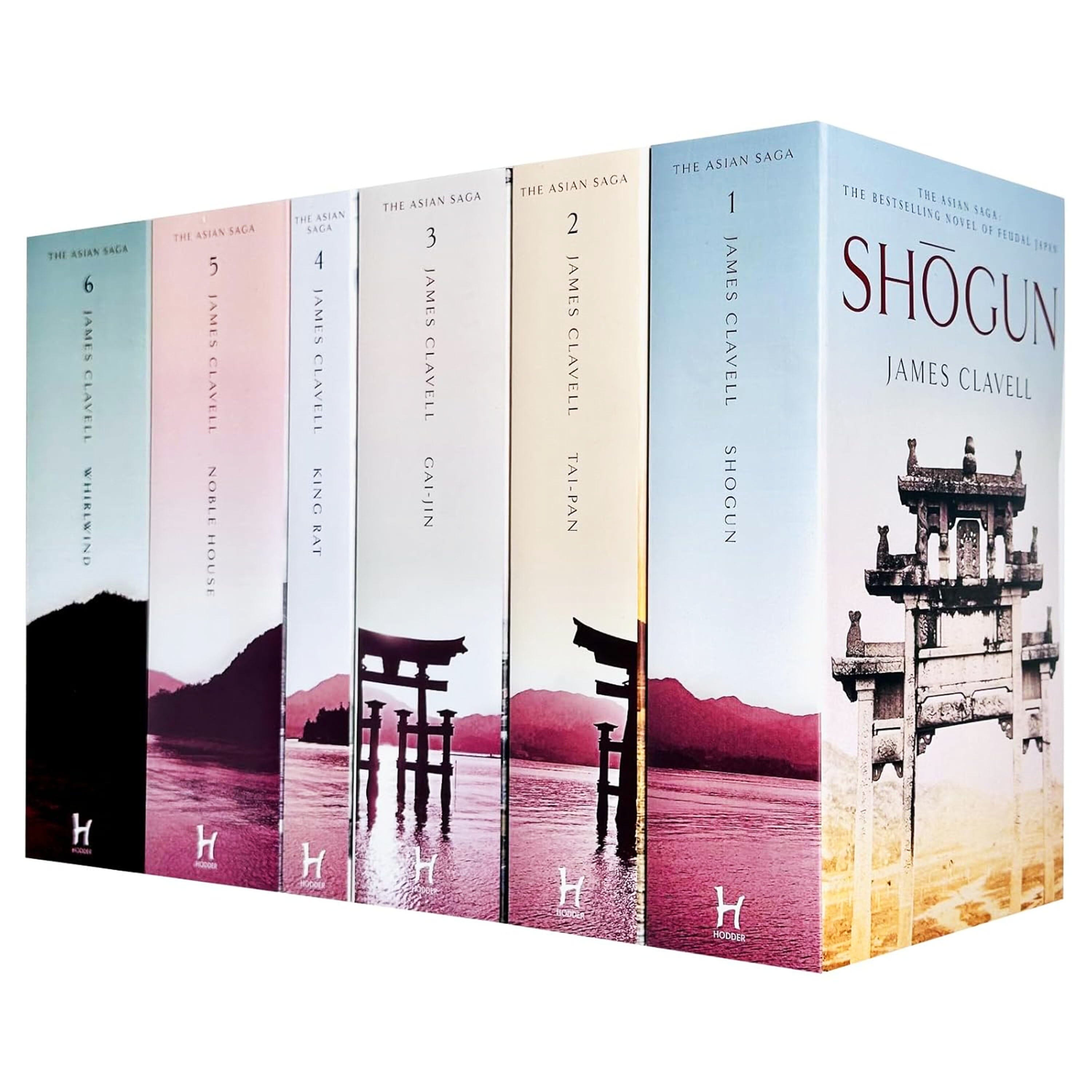 Damaged - Shogun by James Clavell: The Asian Saga 6 Books Collection Set - Fiction - E-B00k - T 33