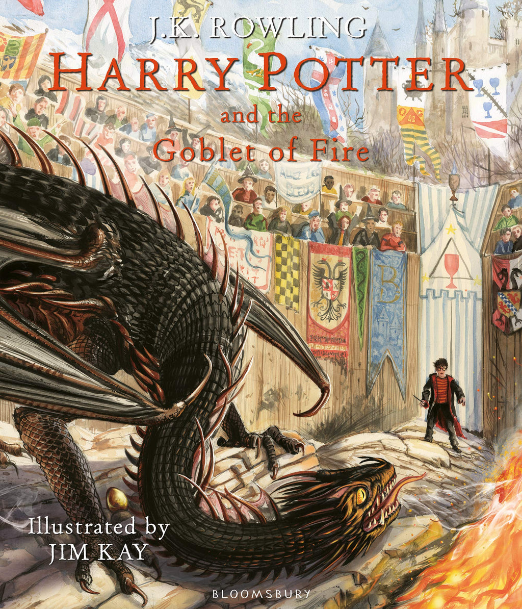 Damaged - Harry Potter and the Goblet of Fire by J.K. Rowling Illustrated by Jim Kay - Age 9+ -  - T 40