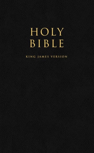 HOLY BIBLE: King James Version (KJV) Popular Gift & Award Black Leatherette Edition by Collins KJV Bibles