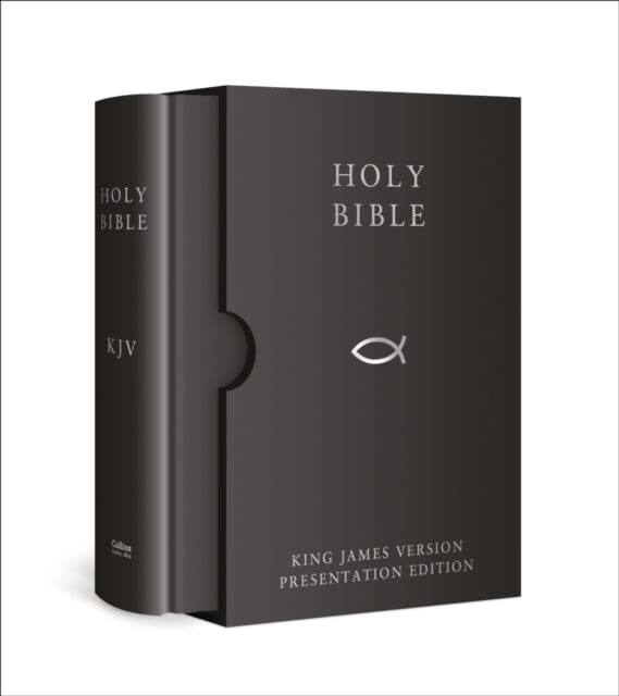 HOLY BIBLE: King James Version (KJV) Black Presentation Edition by Collins KJV Bibles