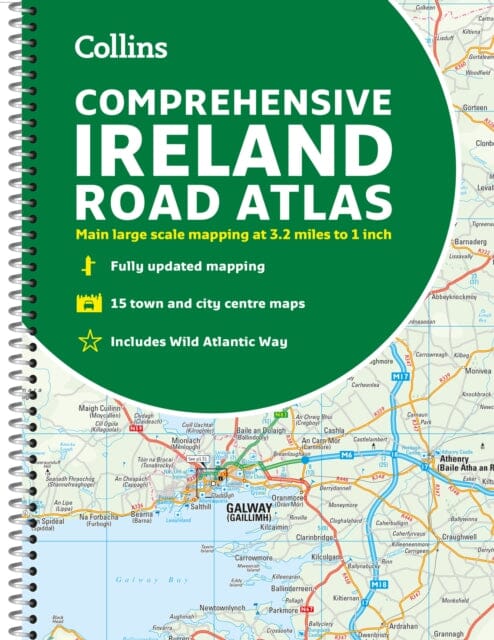 Comprehensive Road Atlas Ireland by  Collins Maps