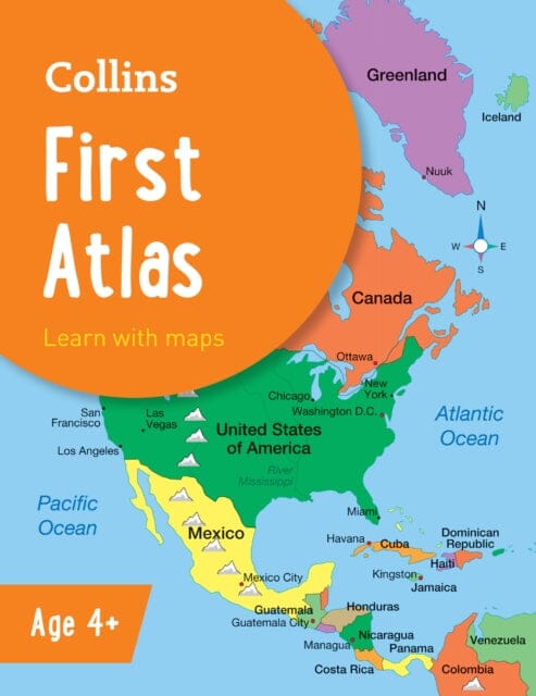 Collins First Atlas : Ideal for Learning at School and at Home by  Collins Maps
