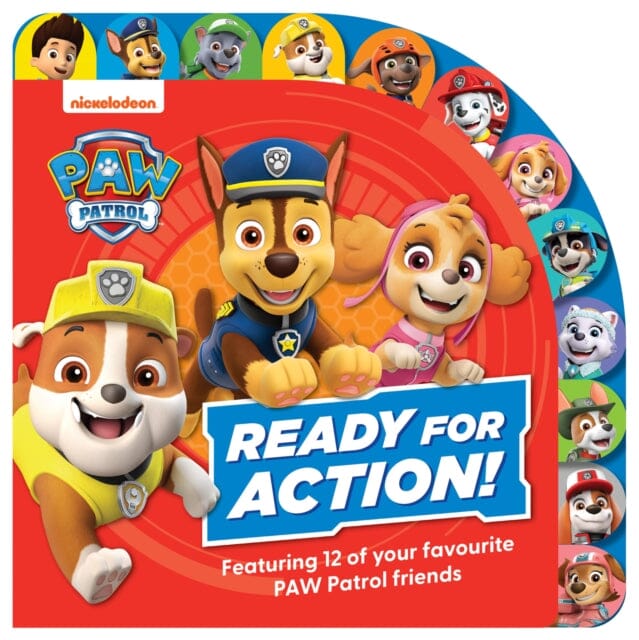 PAW Patrol Ready for Action! Tabbed Board Book by  Paw Patrol