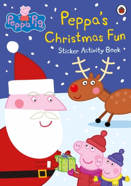 Peppa Pig: Peppa's Christmas Fun Sticker Activity Book by PeppaPig