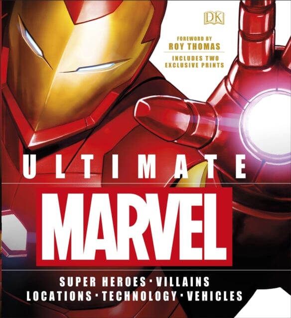 Ultimate Marvel : Includes two exclusive prints by DK