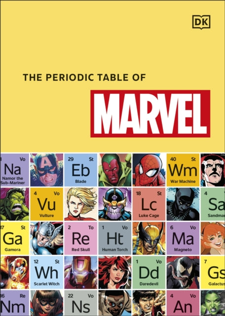 The Periodic Table of Marvel by Melanie Scott
