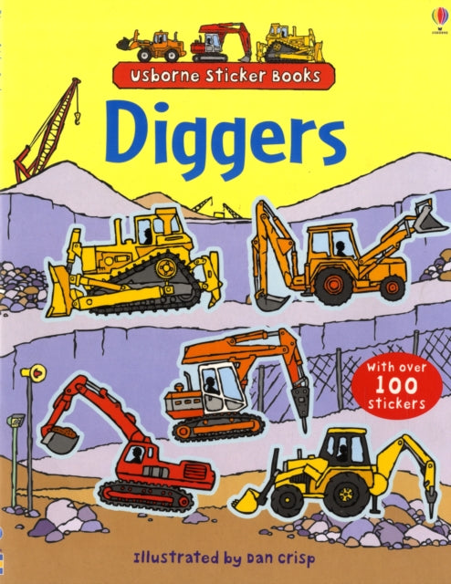 First Sticker Book Diggers by Sam Taplin