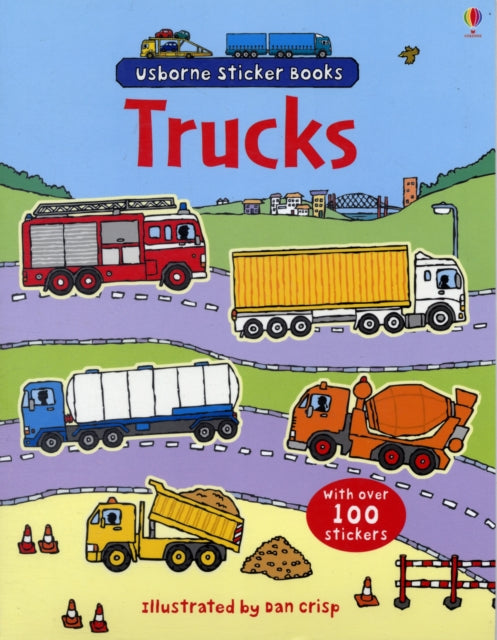First Sticker Book Trucks by Sam Taplin