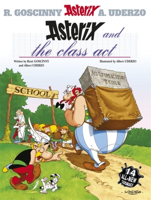 Asterix: Asterix and The Class Act : Album 32 by Rene Goscinny