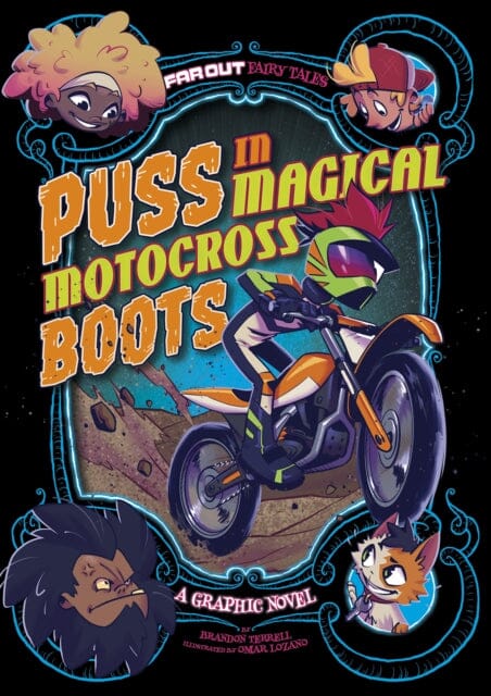 Puss in Magical Motocross Boots : A Graphic Novel by Brandon Terrell