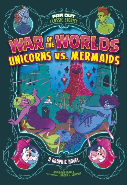 War of the Worlds Unicorns vs Mermaids by Benjamin Harper