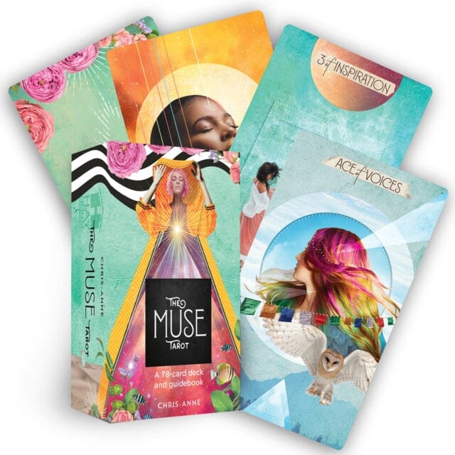 The Muse Tarot: A 78-Card Deck and Guidebook by Chris-Anne