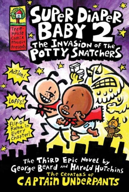 Super Diaper Baby 2 The Invasion of the Potty Snatchers by Dav Pilkey