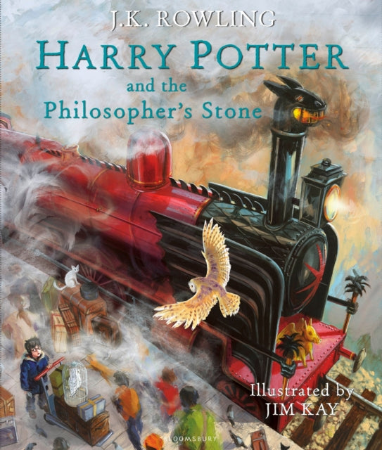 Harry Potter and the Philosopher's Stone: Illustrated Edition by J. K. Rowling
