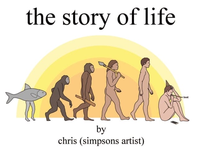 The Story of Life by Chris (Simpsons Artist)