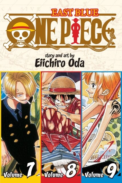 One Piece (Omnibus Edition), Vol. 3 : Includes vols. 7, 8 & 9 by Eiichiro Oda