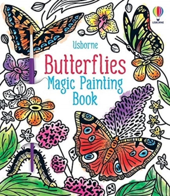Butterflies Magic Painting Book by Abigail Wheatley