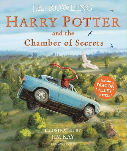 Harry Potter and the Chamber of Secrets: Illustrated Edition by J. K. Rowling