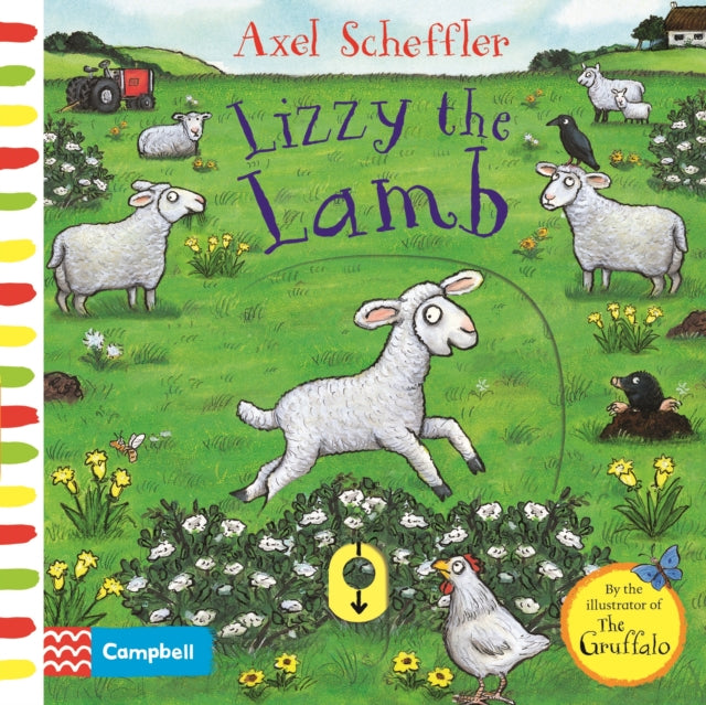 Lizzy the Lamb: A Push, Pull, Slide Book by Campbell Books
