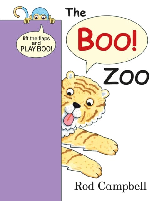 The Boo Zoo: A Peekaboo Lift the Flap Book by Rod Campbell