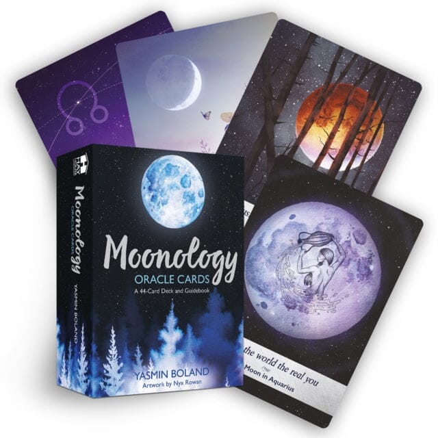 Moonology (TM) Oracle Cards: A 44-Card Deck and Guidebook by Yasmin Boland
