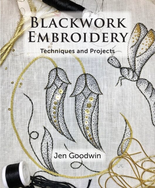 Blackwork Embroidery by Jen Goodwin