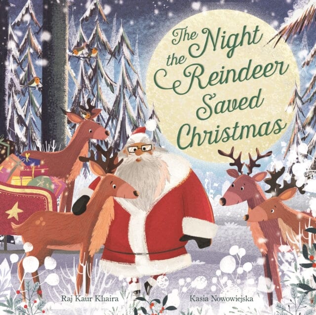 The Night the Reindeer Saved Christmas  by Raj Kaur