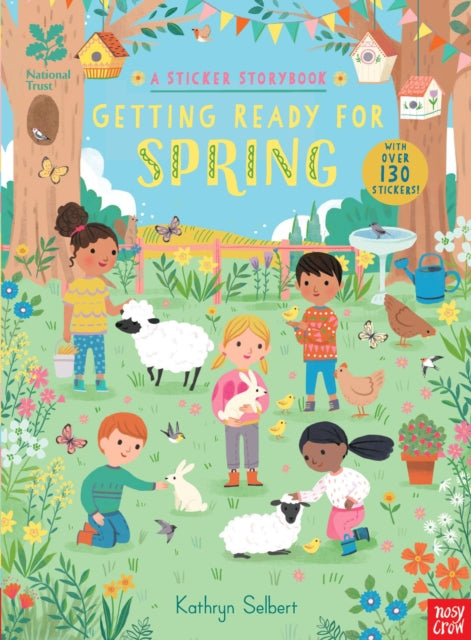 National Trust: Getting Ready for Spring, A Sticker Storybook by Kathryn Selbert