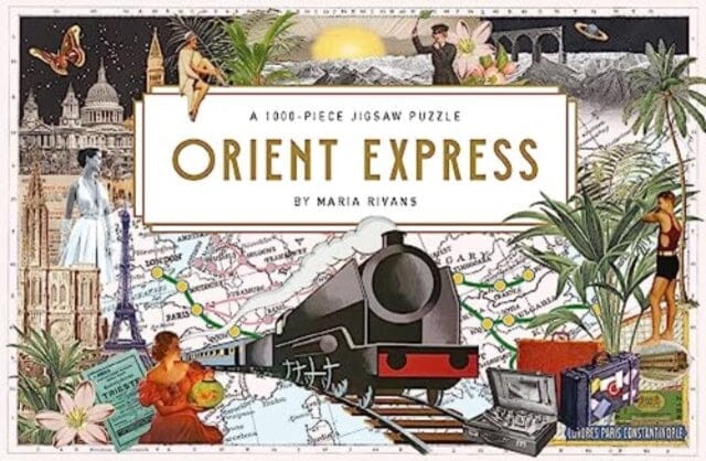 Orient Express : A 1000-piece Jigsaw Puzzle by Maria Rivans