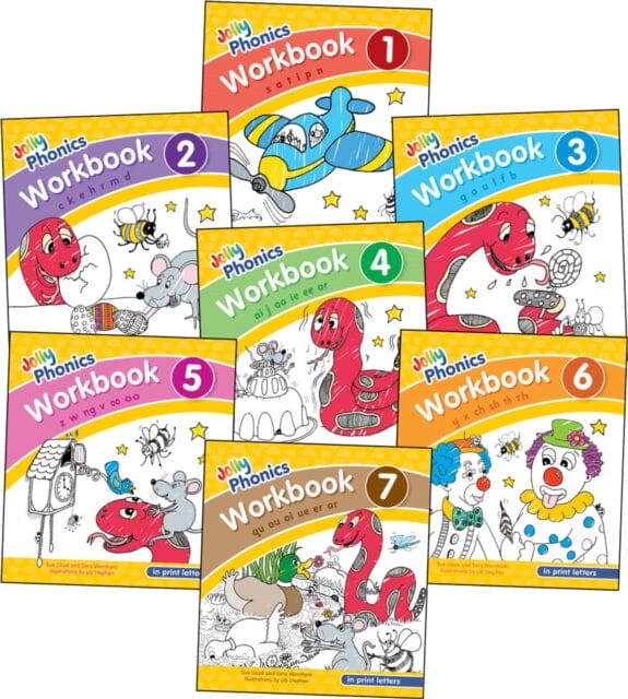 Jolly Phonics Workbooks 1-7 by Sue Lloyd