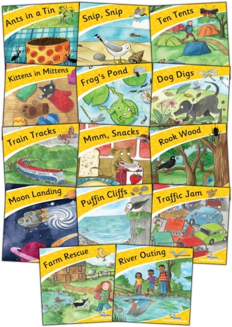 Jolly Phonic Little Word Books by Sara Wernham
