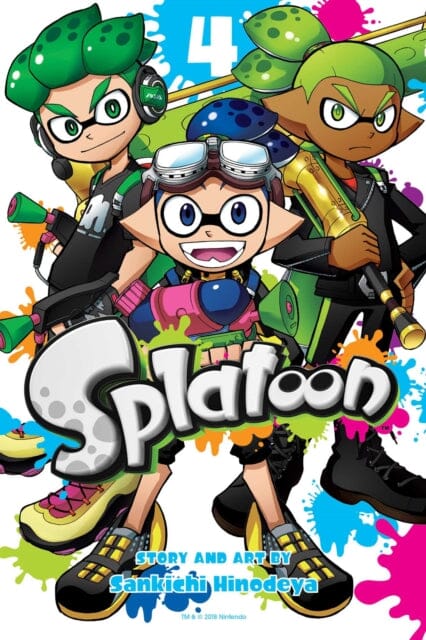 Splatoon, Vol. 4 by Sankichi Hinodeya