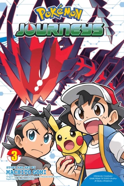 Pokemon Journeys, Vol. 3 by Machito Gomi