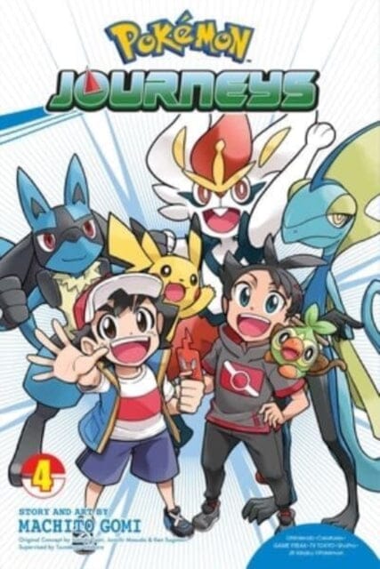 Pokemon Journeys, Vol. 4 by Machito Gomi