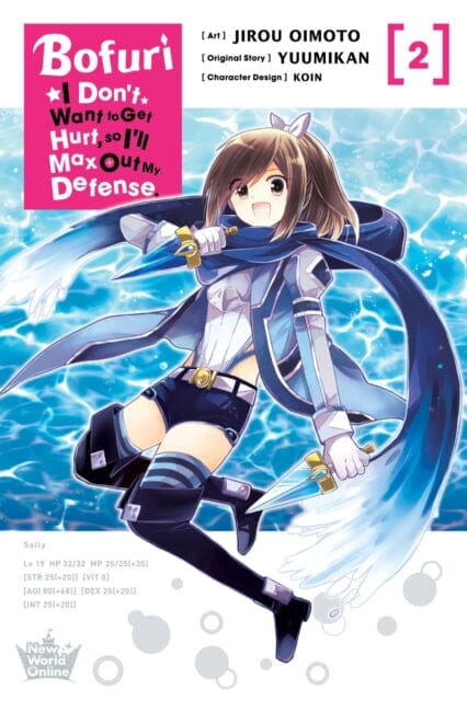 Bofuri: I Don't Want to Get Hurt, so I'll Max Out My Defense., Vol. 2 (manga) by Yuumikan