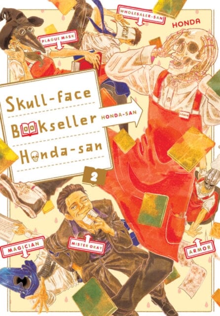 Skull-face Bookseller Honda-san, Vol. 2 by Honda