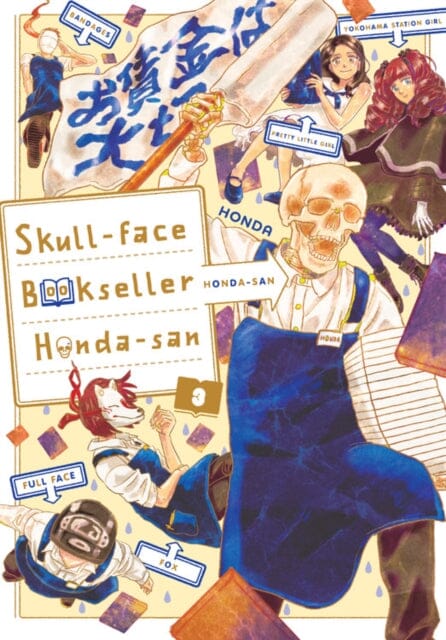 Skull-face Bookseller Honda-san, Vol. 3 by Honda