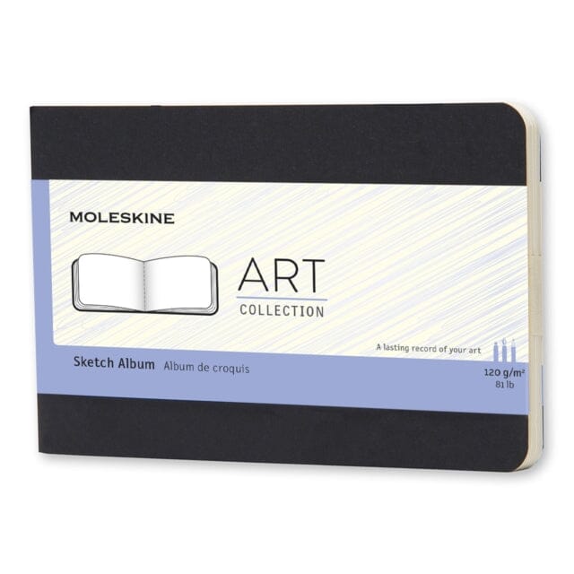 Moleskine Pocket Art Plus Cahier Sketch Album Black by  Moleskine