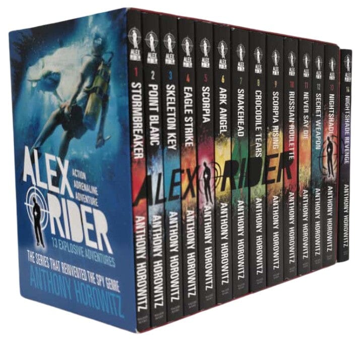 Alex Rider The Complete Missions by Anthony Horowitz: 14 Books Collection Set - Ages 9-14 - E-B00k