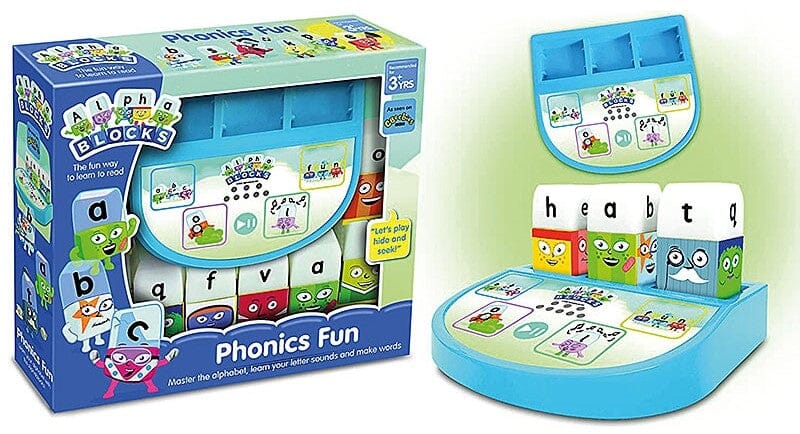 Alphablocks Phonics Fun: Learn Letter Recognition and Sounds, Spelling and Vocabulary Perfect for Interactive Play and Child Development - Ages 3+ - Educational Toy