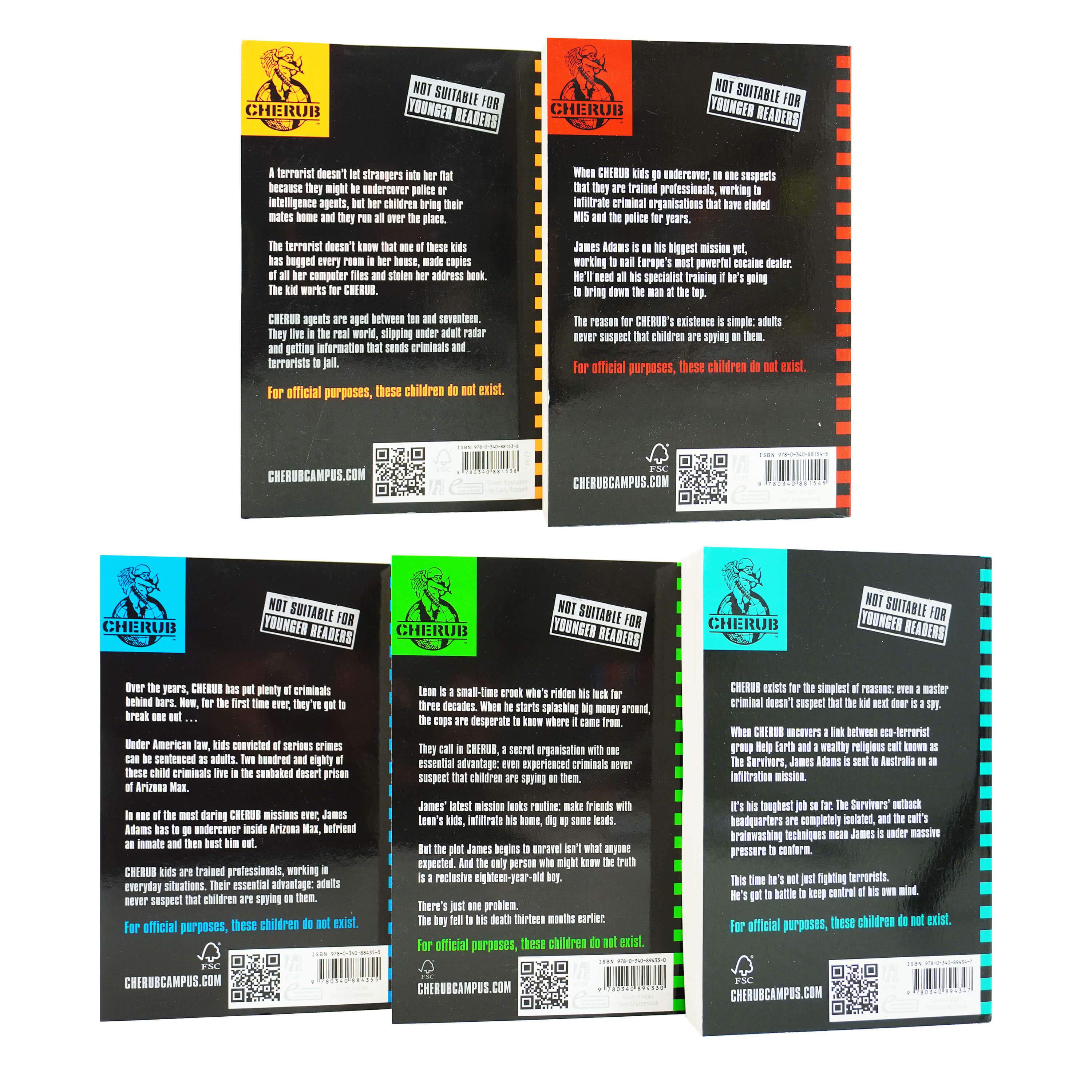 Damaged - Cherub Series 1 Collection 5 Books Set (Books 1-5) By Robert Muchamore - Fiction - E-B00k - T 37