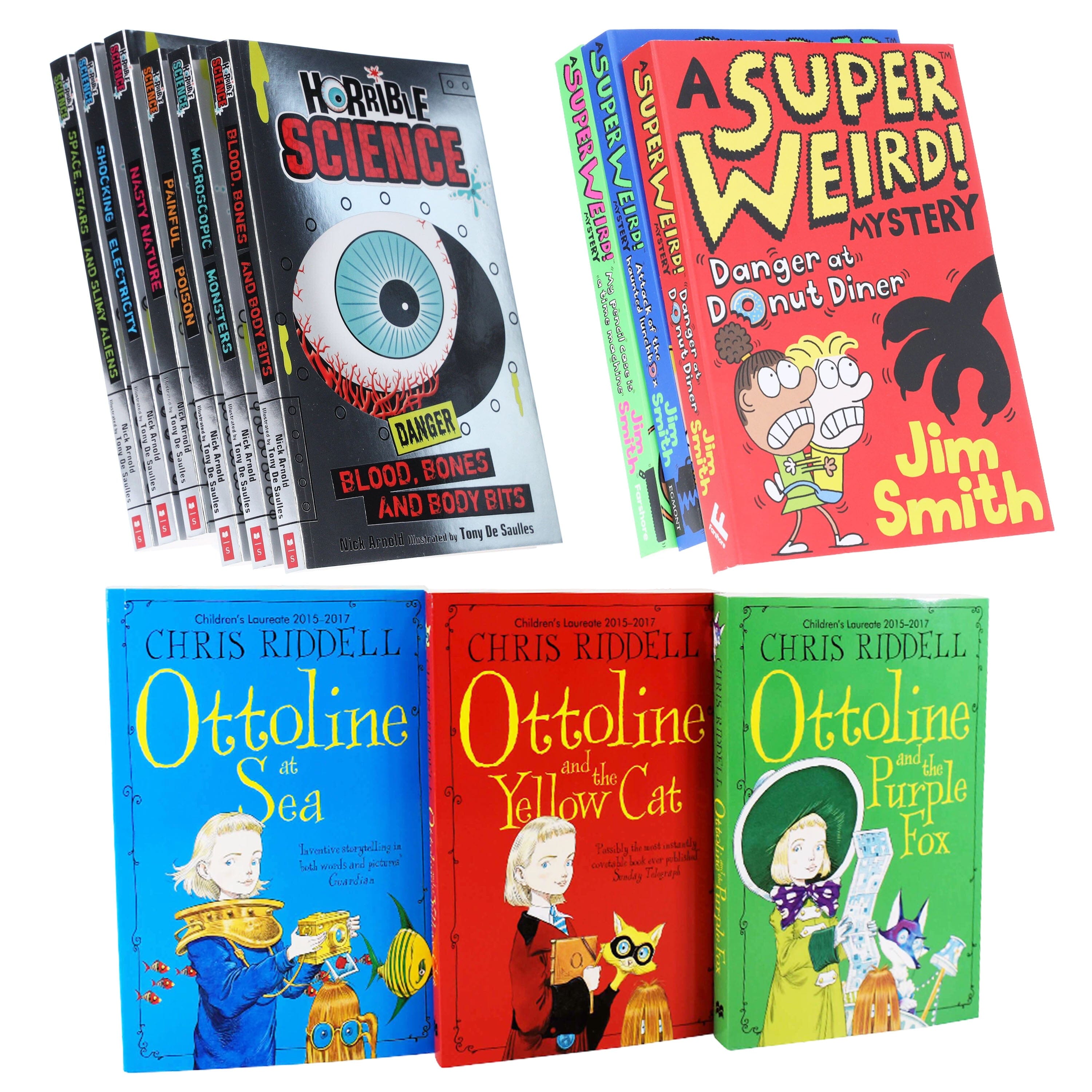 Horrible Science, A Super Weird Mystery & Ottoline: 12 Books Collection Set - Ages 7-12 - E-B00k
