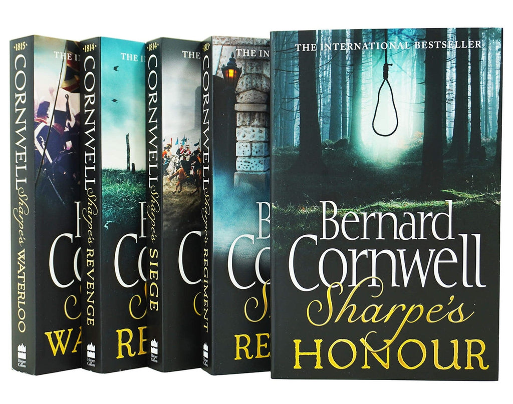 Damaged - Sharpe by Bernard Cornwell (Books 17-18, 20-22) Collection 5 Books Set - Fiction - E-B00k - T 33