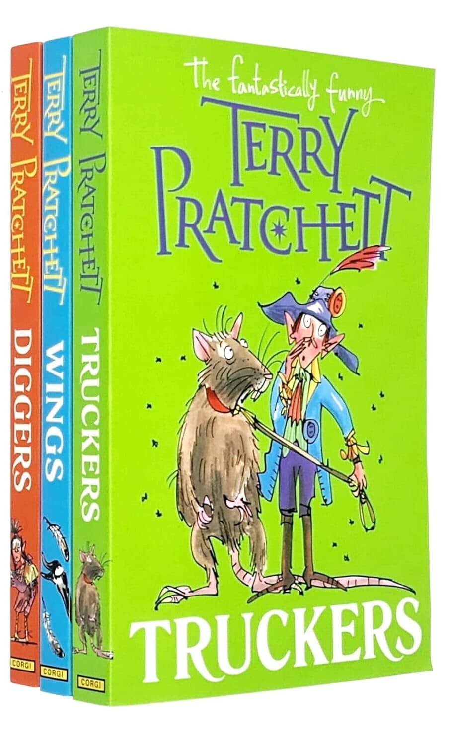 Damaged - The Bromeliad Trilogy by Terry Pratchett 3 Books Collection Set - Age 9-11 - E-B00k - T 37