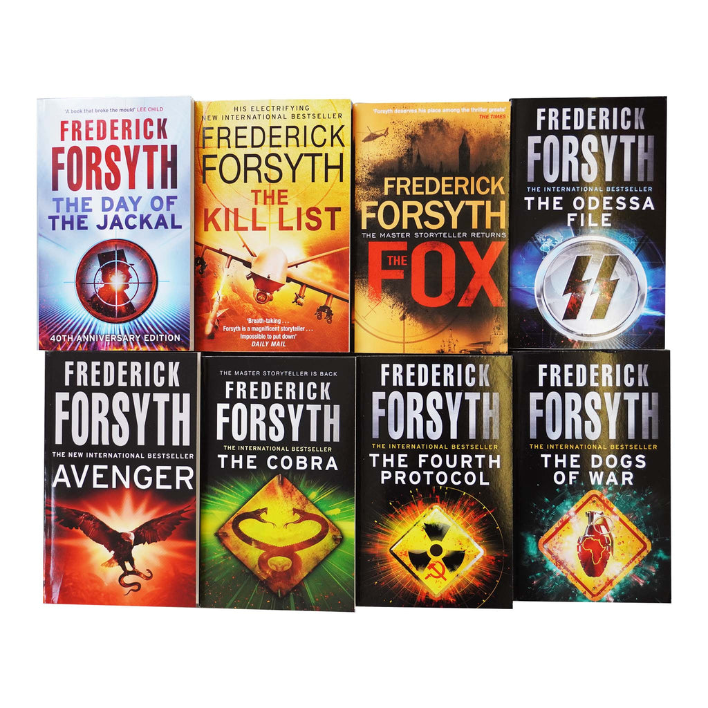 Damaged - Frederick Forsyth Collection 8 Books Set - Fiction - E-B00k - T 55