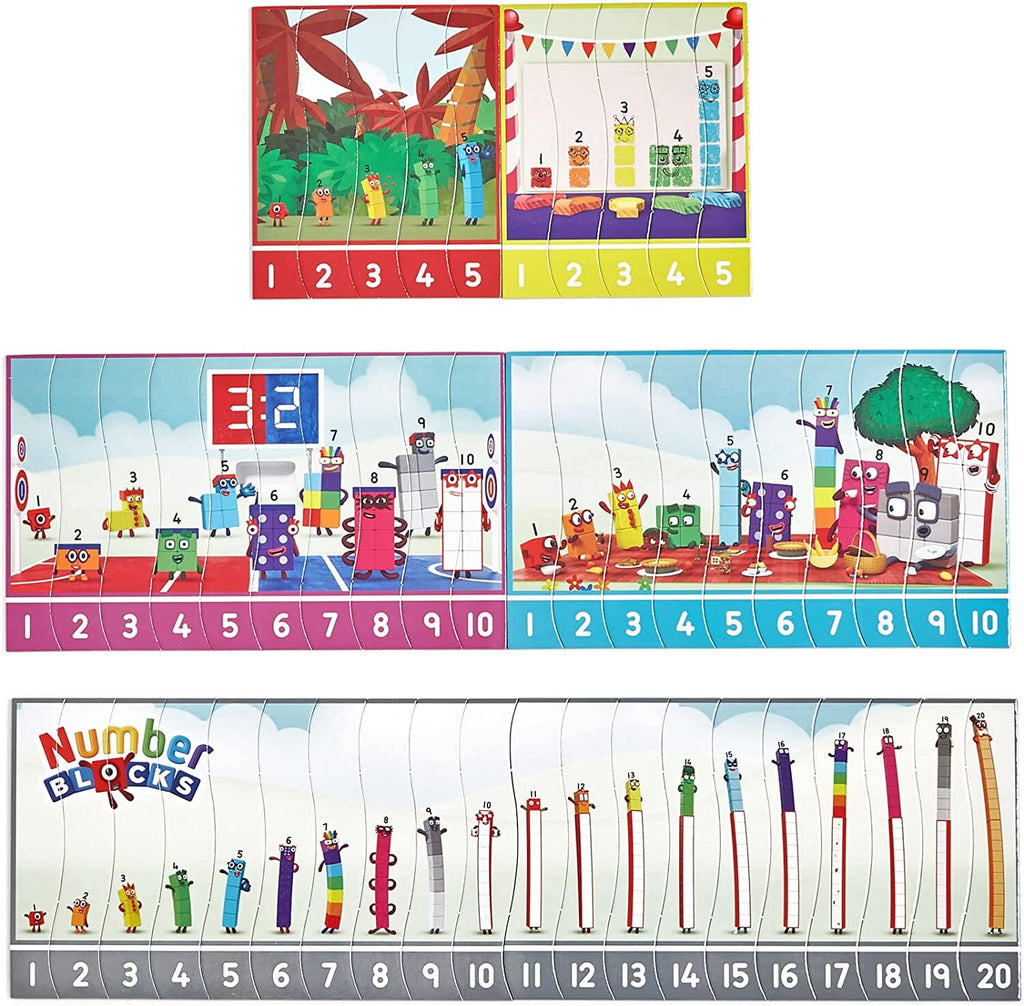 Damaged - Numberblocks Sequencing Puzzle by Learning Resources - Ages 3 Years+ - T 33