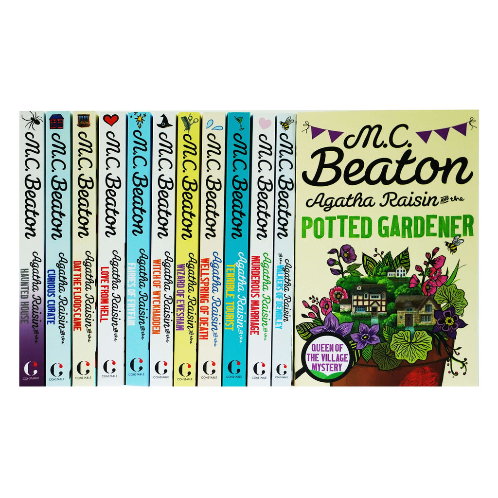 Damaged - Agatha Raisin Mysteries Series by M.C. Beaton 12 Books Collection Set - Fiction - E-B00k - T 41