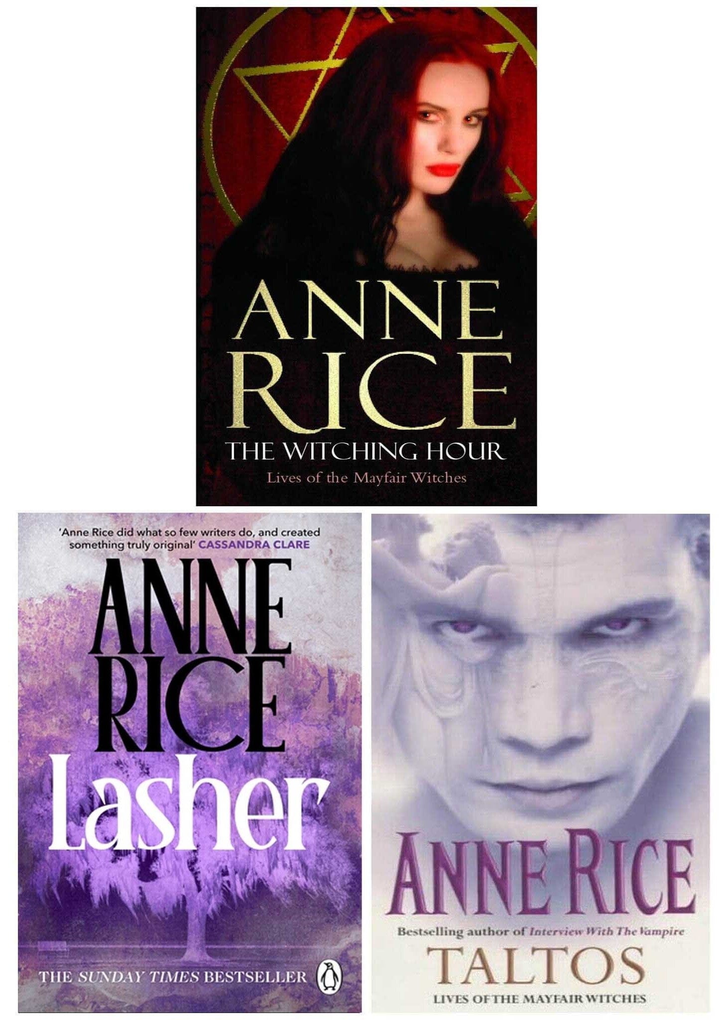 Damaged - Lives of the Mayfair Witches Series by Anne Rice: 3 Books Collection Set - Fiction - E-B00k - T 33
