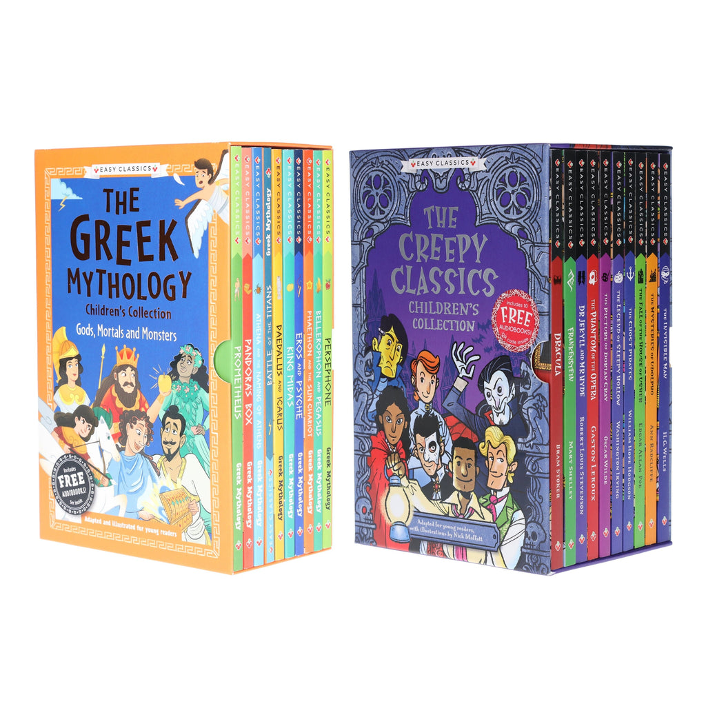 The Creepy Classics and Greek Mythology: 20 Books Collection Set - Ages 7-11 - E-B00k